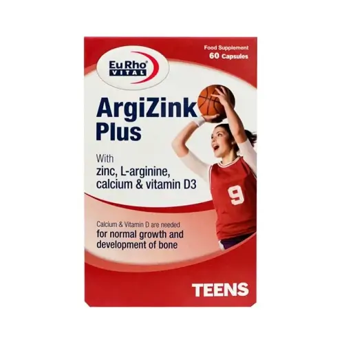 کپسول آرژی زینک پلاس یوروویتال - بسته 60 عددی